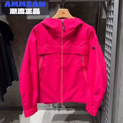 可隆KOLON SPORT女款GTX防水防风户外亮色冲锋衣夹克LKGJ6ST540