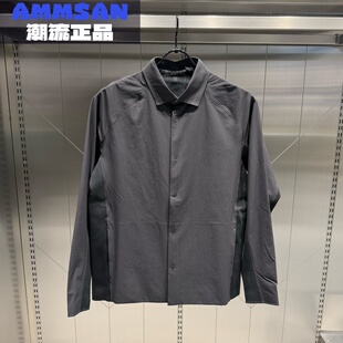 衬衫 D4431DJS81 DUALIS都市通勤简约舒适长袖 迪桑特DESCENTE男款