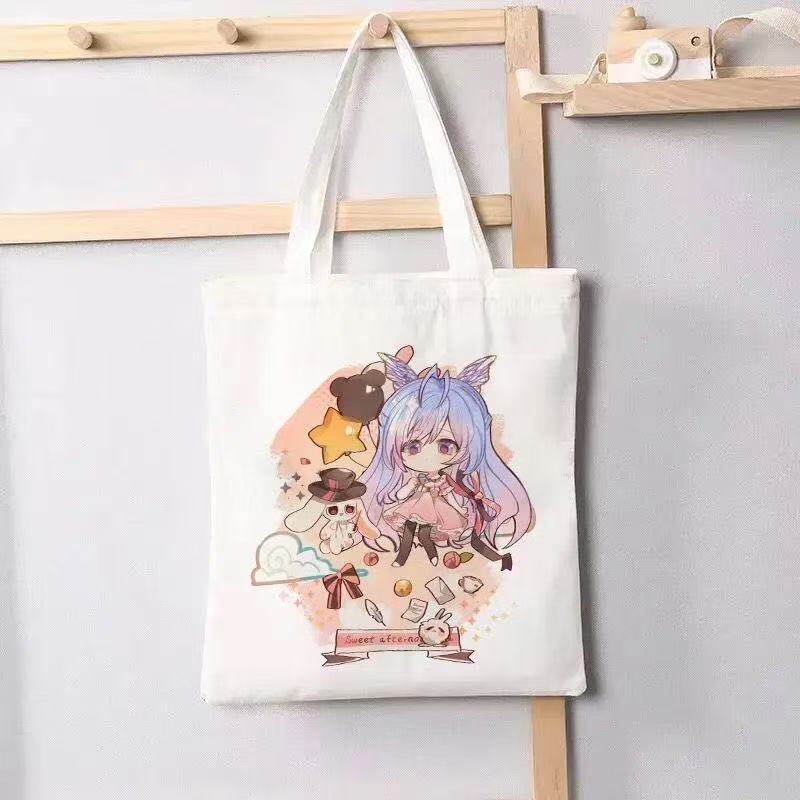 斗罗大陆帆布包学生装书单肩包补习袋日系动漫百搭手提袋大容量