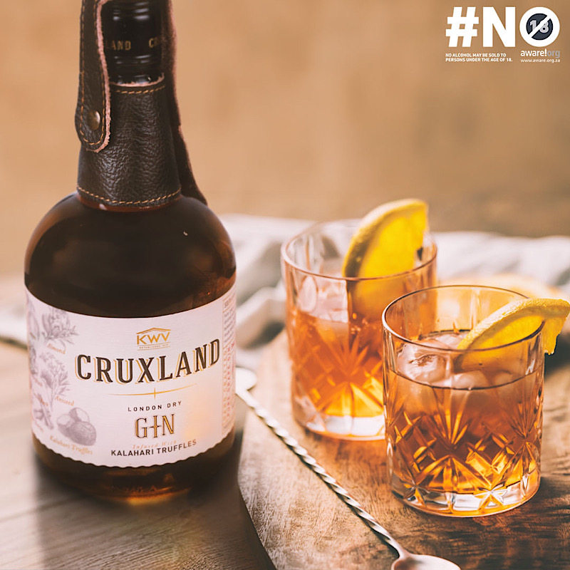南非酷兰金白标金酒CRUXLAND GIN特色小众白松露风味杜松子酒