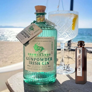 爱尔兰鹿角兔撒丁岛柑橘金酒DRUMSHANBO GIN高颜值 GUNPOWDER