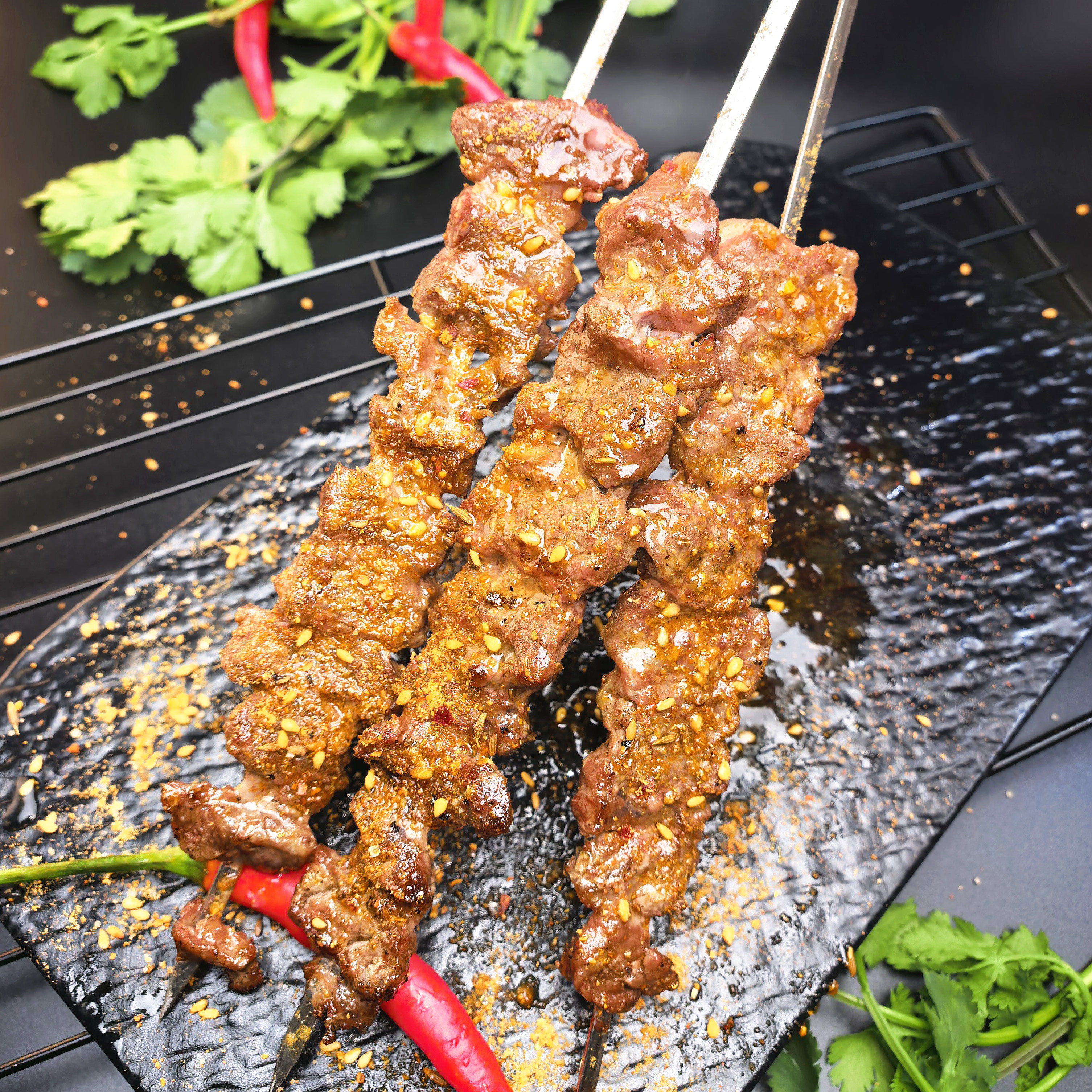 手柄牛肋条5串烧烤食材半成品户外烤肉铁板家用BBQ（无锡可送货）