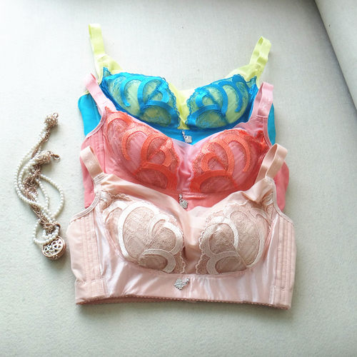 薄款性感聚拢侧收副乳调整型文胸