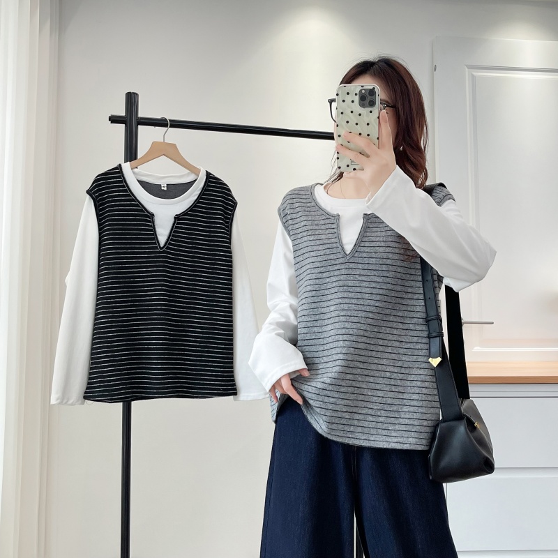 韩版新款休闲套头衫大码卫衣