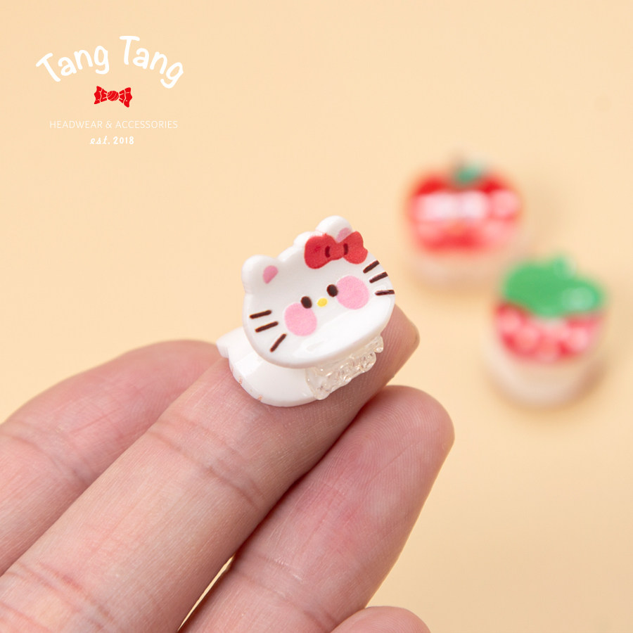 可爱宝宝凯蒂猫迷你抓夹图片