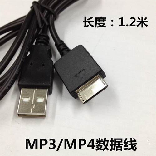 适用索尼MP3 ZX1 ZX2 ZX100 zx300a A45 A25 wm1a/z 充电器数据线