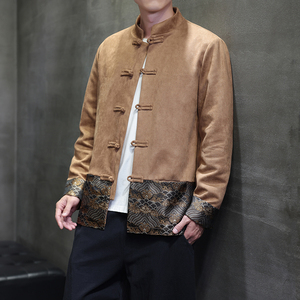 2025秋冬风男装唐装中式汉服套装两件套大码C229-TZ362-P160图片