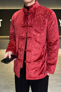 2024秋冬风男装棉衣棉袄外套中式唐装汉服C229-MY801-P150图片