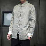 2024秋冬风男装刺绣唐装盘扣中式汉服夹克外套C229/Y778/P115，男装夹克，电商C229