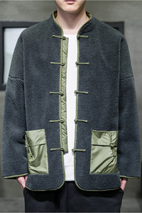 2024冬风男装羊羔毛复古中式唐装汉服棉衣棉袄C229/Y919/P140图片