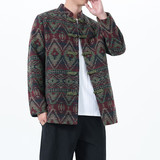 2025秋风男装毛呢中式复古唐装汉服夹克外套C229-Y1119-P125，男装夹克，电商C229