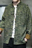 2024春夏风男装印花盘扣中式唐装汉服外套夹克C229/Y722/P90，男装夹克，电商C229
