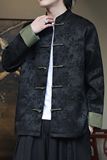 2024夏季风男装提花唐装汉服盘扣中式外套夹克C229/Y764/P100，男装夹克，电商C229