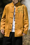 2024秋冬风男装刺绣唐装大码中式汉服夹克外套C229/Y756/P105，男装夹克，电商C229