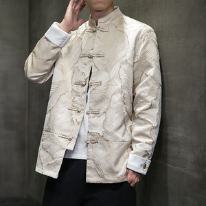2024秋冬风男装刺绣唐装盘扣中式汉服夹克外套C229/Y778/P115图片
