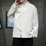 2025秋冬风男装唐装汉服中式宽松夹克外套大码C229-Y995-P100，男装夹克，电商C229