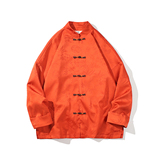 2024秋冬风男装中式复古冰丝唐装汉服夹克外套C229/Y771/P100，男装夹克，电商C229