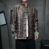 2025秋冬风男装中式唐装汉服夹克外套大码C229-Y1054-P120，男装夹克，电商C229