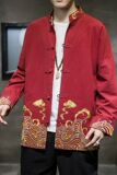 2024春夏风男装刺绣盘扣唐装立领汉服外套夹克C229/Y63/P80，男装夹克，电商C229