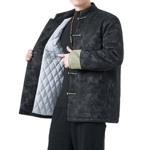 2023秋冬风男装加厚中式盘扣棉衣棉袄唐装C229-MY800-P150图片