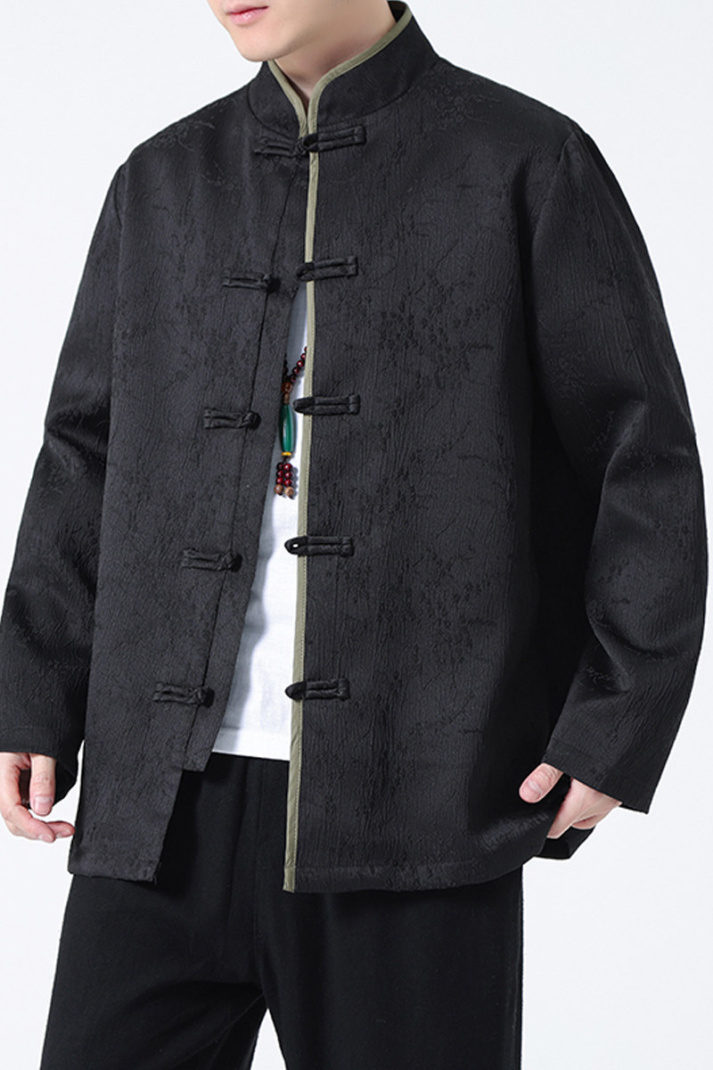 2024春夏风男装提花复古中式唐装汉服夹克外套C229-Y992-P100,男装夹克,电商C229
