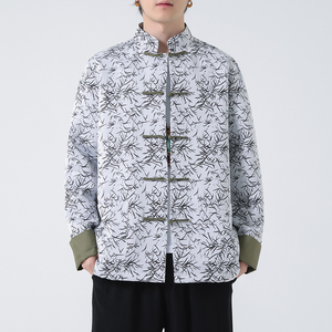 2024春夏风男装中式提花唐装汉服夹克外套C229-Y1006-P105图片