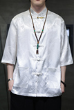 2024春夏风男装金属盘扣中式唐装汉服衬衫衬衣C229-Y1015-P68，男装衬衫，电商C229