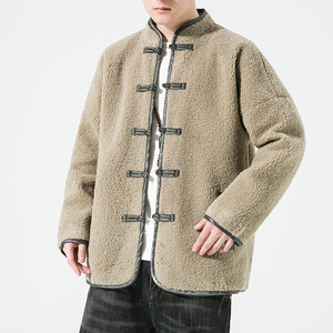 冬季风男装羊羔毛复古中式唐装汉服棉衣棉袄C229/Y924/P140图片