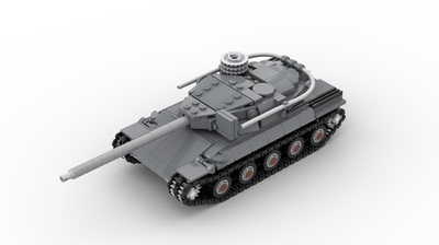 MOC积木拼装坦克模型玩具