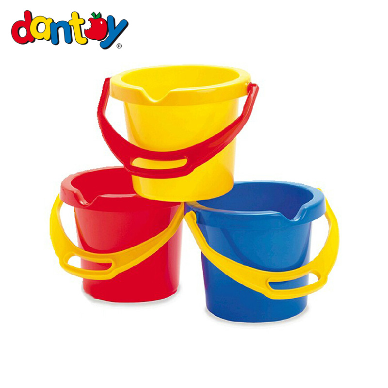 原装进口丹麦dantoy水桶儿童海边玩水玩沙沙水玩具宝宝小水桶塑料