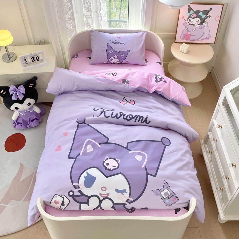 库洛米幼儿园被子三件套全棉被褥六件套宝宝午睡婴入园儿童床品,婴童用品,婴童床品套件,淘宝优惠券,粉丝福利购,淘宝优惠卷