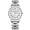 B-579 Women's Silver Shell White Face Steel Strip