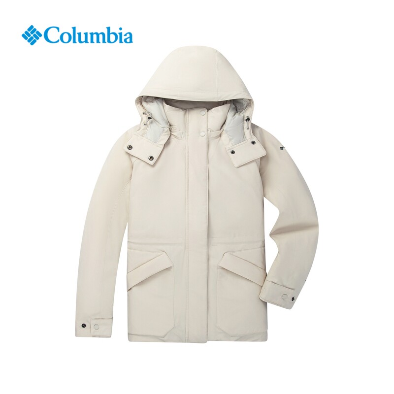 Columbia哥伦比亚羽绒服女25秋冬户外金点热能鹅绒羽绒外套XR2474