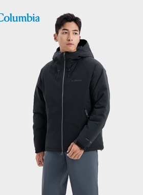 Columbia哥伦比亚羽绒服户外25秋冬男金点防水700蓬羽绒衣XE5842