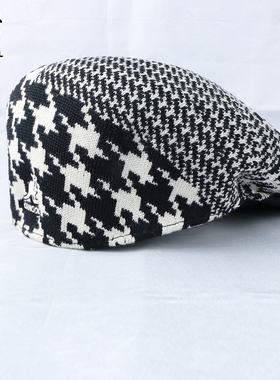 KANGOL男女同款扁平帽可调节遮阳针织休闲时尚百搭帽贝雷帽K3520