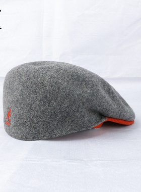 Kangol袋鼠时尚潮流504反戴贝雷帽休闲网眼羊毛款英伦风帽K3248HT