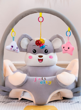 宝宝学坐沙发安抚婴儿学座椅靠背儿童防摔神器训练椅餐椅小沙发