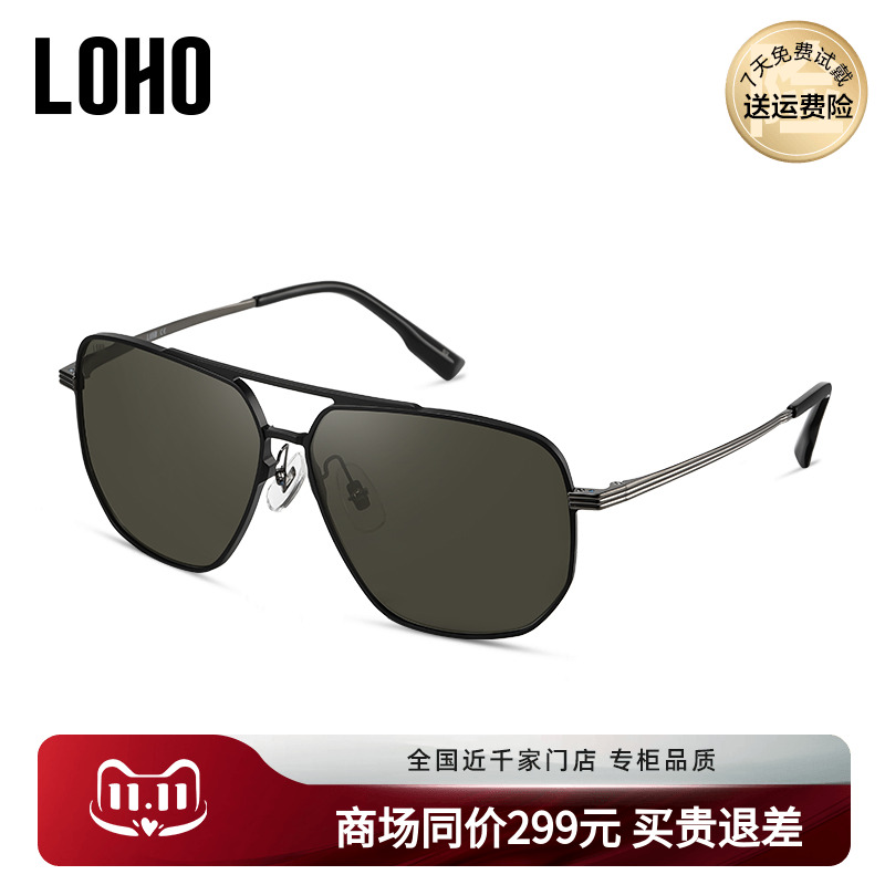 LOHO墨镜男女款太阳镜防紫外线防晒2025新款高级开车旅游LH30607