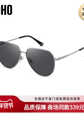 LOHO商场同款眼镜偏光太阳镜男镜户外防紫外线眼镜潮大框LH42617