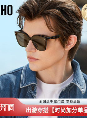 LOHO墨镜男款26新款开车专用高级感防紫外线偏光太阳镜女gm显脸小