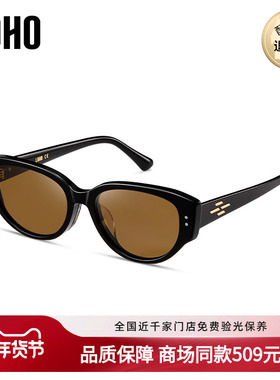 LOHO商场同款墨镜偏光方显脸小女士太阳眼镜防紫外线LH49615