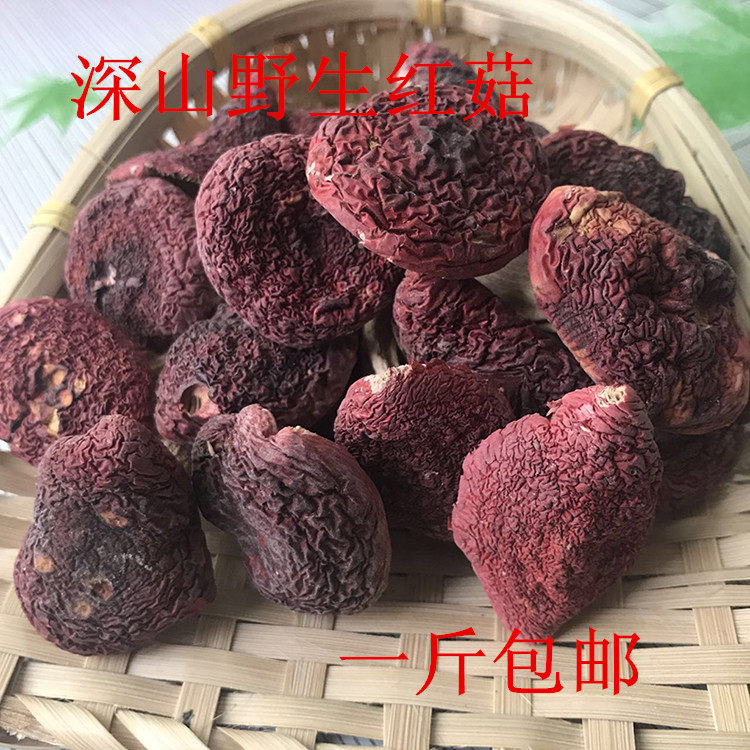 福建蓝底红菇干货食用500g包邮 红蘑菇 正宗野生产品 红姑娘 香菇
