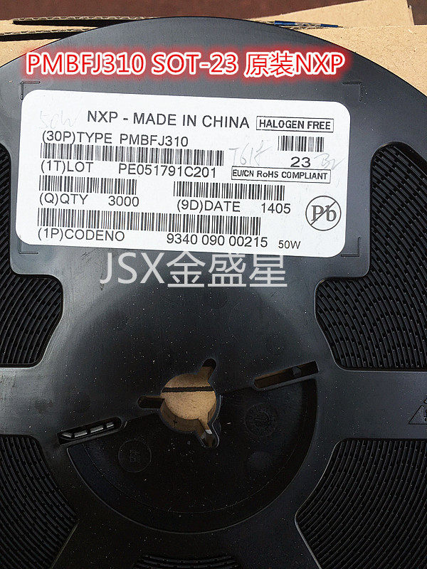 Совершенно новый оригинальный аутентичный полевой транзистор NXP PMBFJ310, 215 SMD SOT-23 в большом количестве и по отличной цене Изображение 1