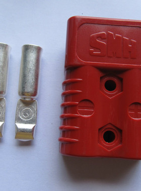 电池连接器叉车电瓶蓄电池源连接器插头175A灰色 SMH大电流插座