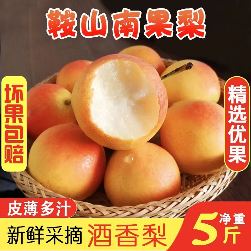 正宗南果梨香爆东北鞍山红皮
