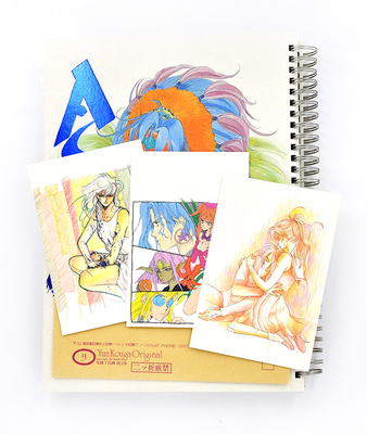 渡鸦阁下现货日版高河弓原画展ASIA 绘图Illust集 附卡片