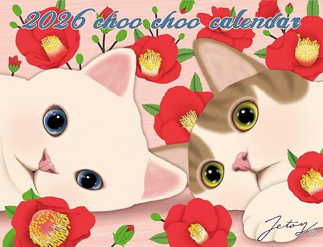 渡鸦阁下 随时截日版 Jetoy CHOO CHOO 动物猫咪 2026 日历 台历