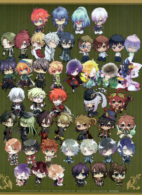 渡鸦阁下现货日版OTOMATE PARTY集合A4文件夹失忆症