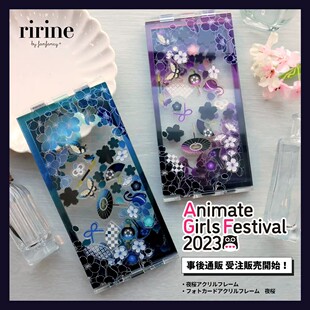 渡鸦阁下现货日版 FUKUYA AGF2023 夜樱 窄框立牌谷美