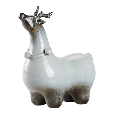 陶瓷家居客厅酒柜三羊开泰摆件